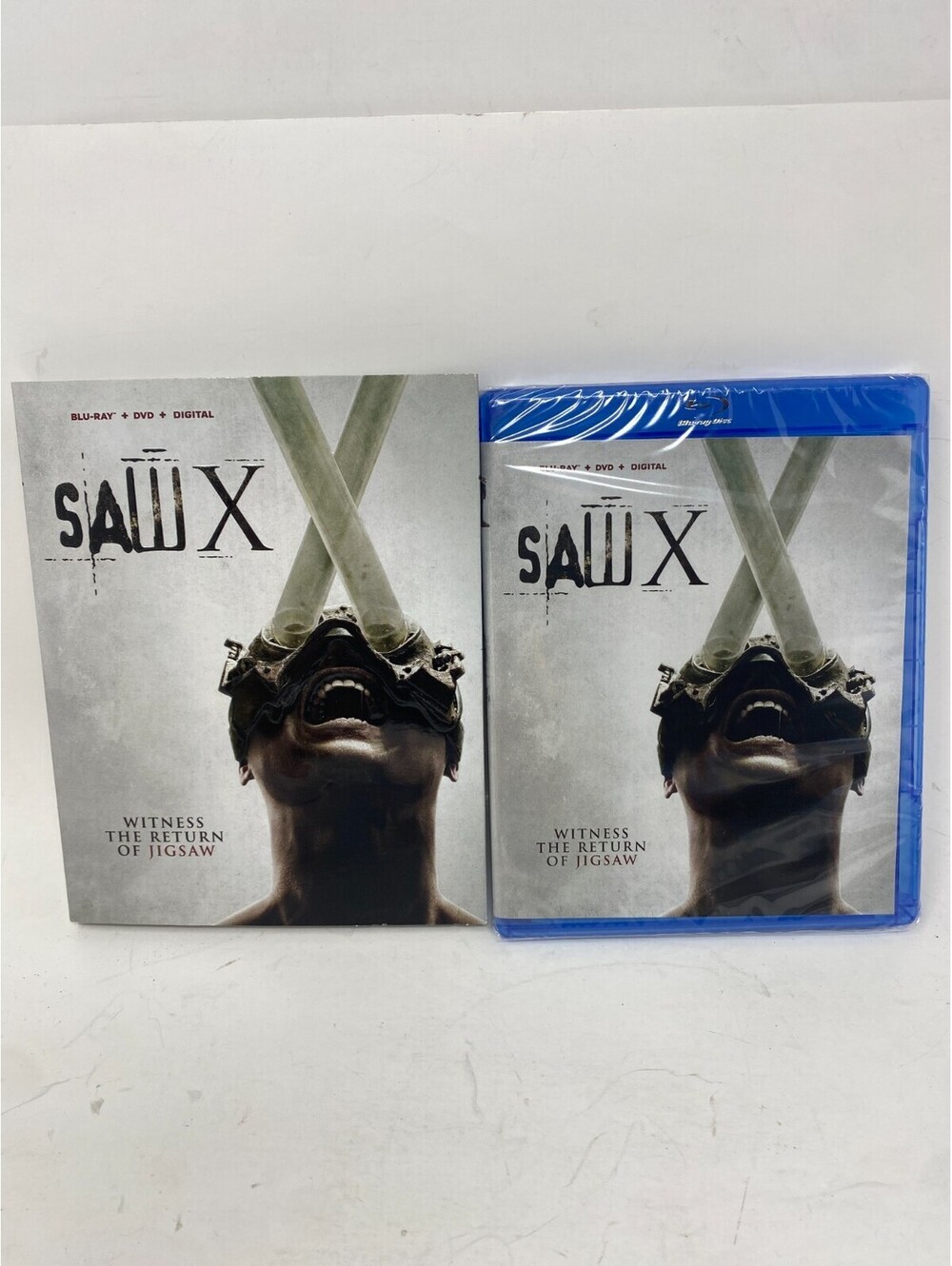 Saw X Blu-ray DVD Digital 2023 Horror Tobin Bell Jigsaw Kevin Greutert Sealed